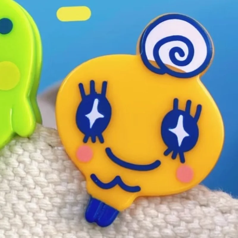

Tamagotchi Series Cute Cartoon Electron Pet Periphery Mini Note Holder Chouchou Mamimi Exquisite Girls Student Bill Book Clip