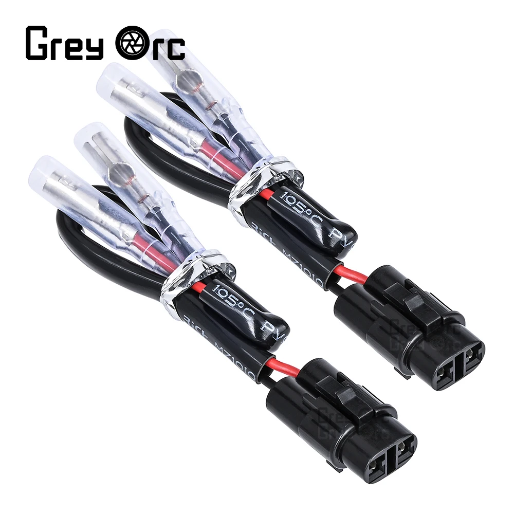 Motorcycle License Plate Light Wire Adapter For Kawasaki Ninja ZX-4R ZX-6R ZX-10R Z1000 Z900 Z H2 1000SX Plug Connector Cable