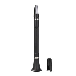 Mini Bb B Flat Clarinet Lightweight Pocket Clarionet Woodwind Instrument with Carrying Bags for Beginners Practice