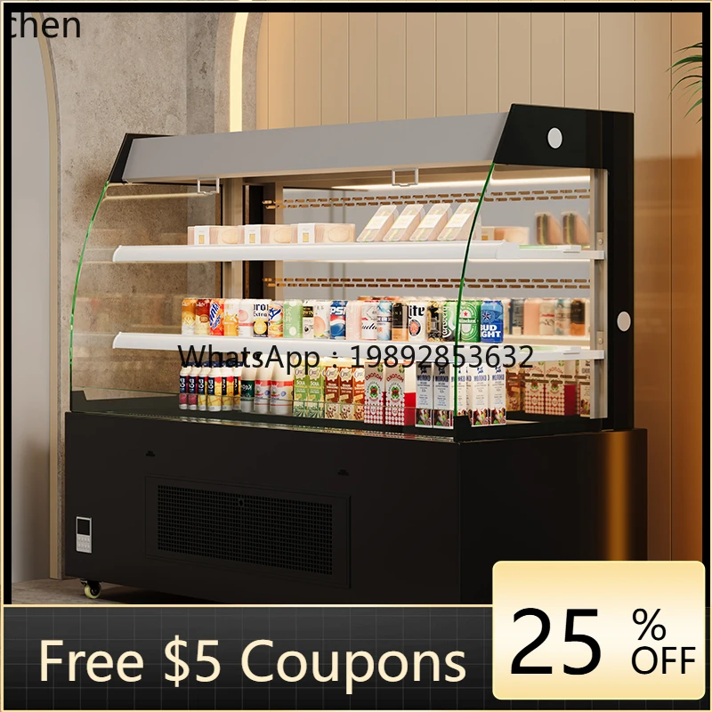 

Вертикальный холодильный витринный шкаф ZS для хранения свежих продуктов: для малацанга, фруктов, напитков, молочных десертов