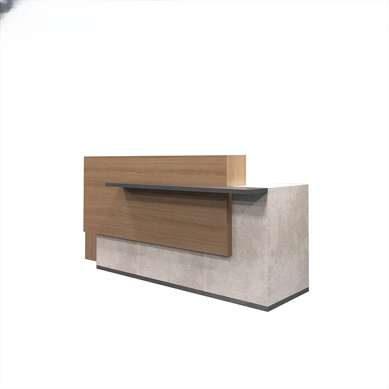 Luxury Consable Reception Desk Garden Modern Cashier Reception Desk Coffee Spa Escritorios De Ordenador Office Furniture WJ15XP