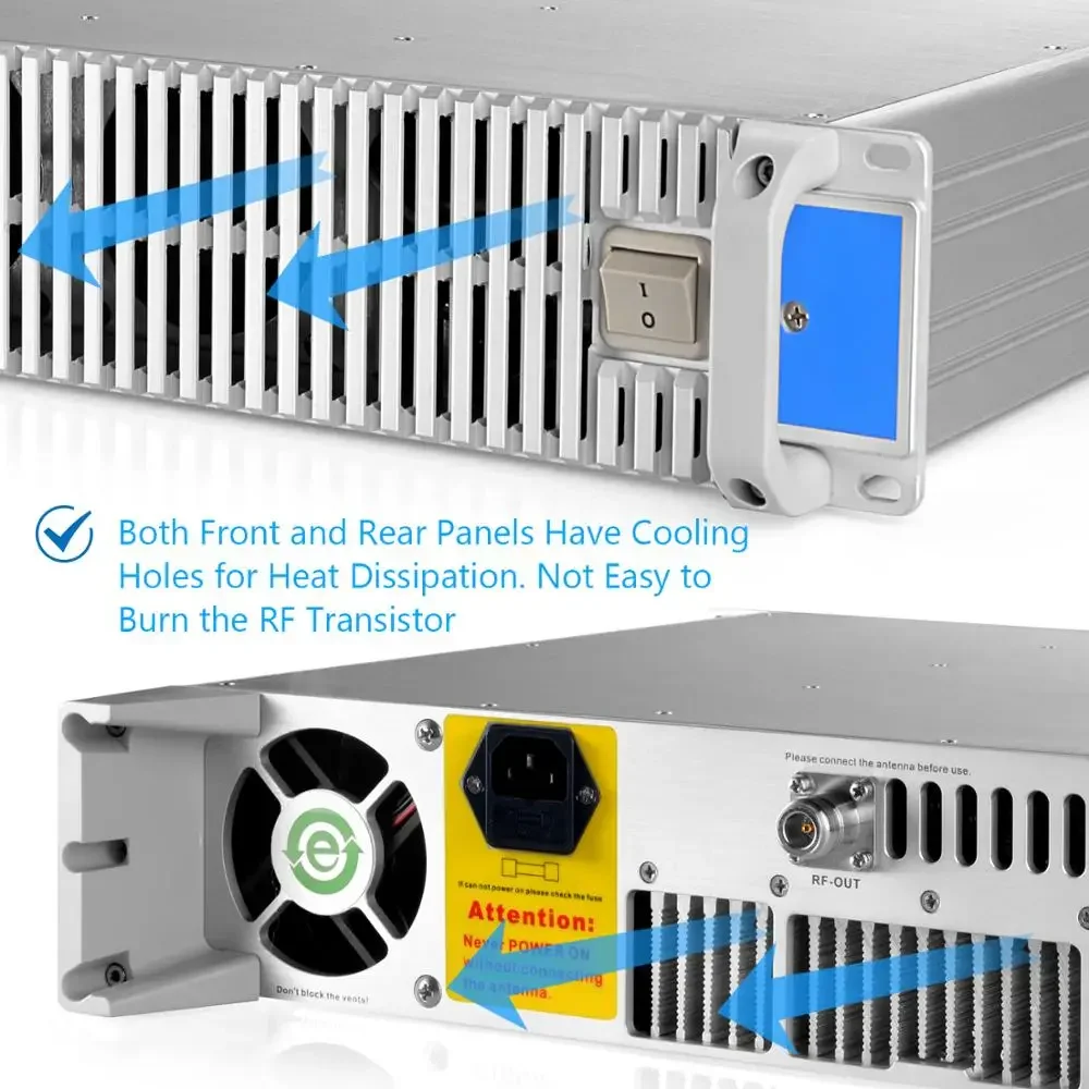 FMUSER FMT-1000T Trasmettitore FM 1000W 1KW