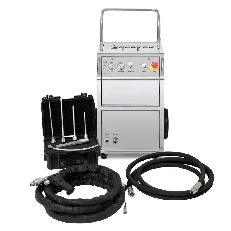 Series Dry Ice Blasting Machine Solar Panel Cleaner For Automotive Industry To Clean Grease