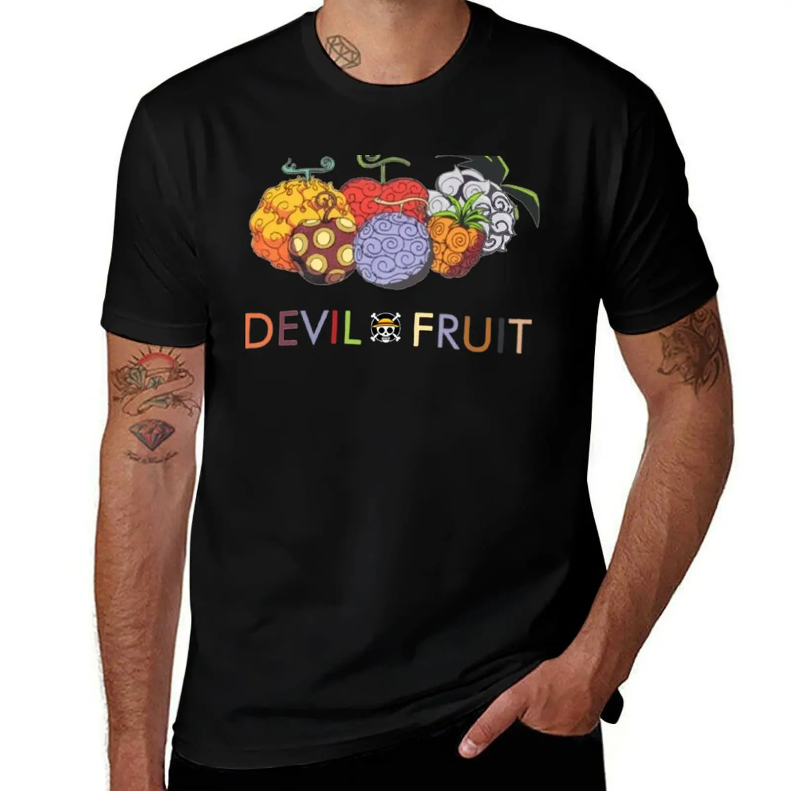

Devil Fruit Essential T-Shirt sublime Short sleeve tee blanks t shirt for men