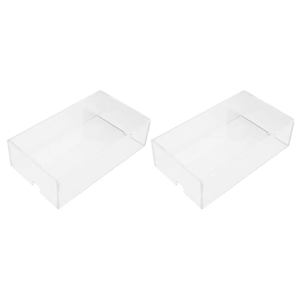 

2 Pcs Mouse Dust Cover Dirt Prevention Office for Home Mechanical Cat Acrylic Gaming