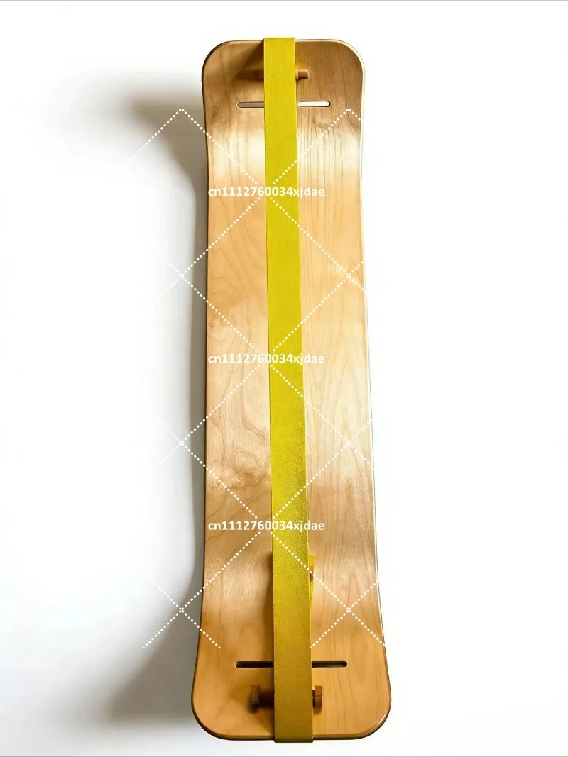 Wooden Balance Board for Pilates Yoga Ski Training Stability Exercise Equipment