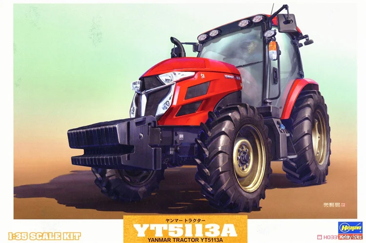 

Hasegawa 66005, статическая сборная модель, игрушка, масштаб 1/35, для трактора YANMAR YT5113A, комплект для сборки модели