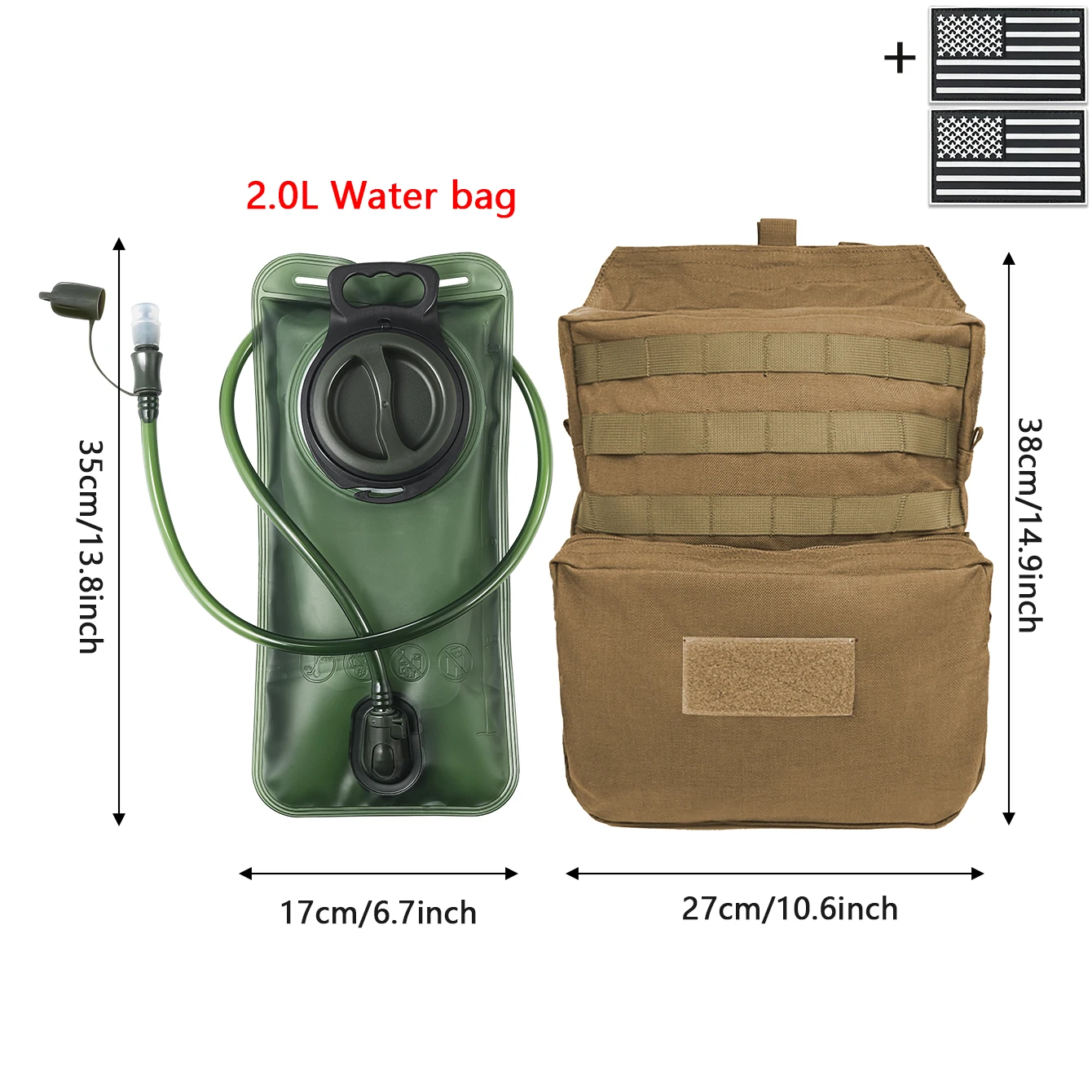 مجموعة حقائب مياه للصيد في اله - مراجعة Outdoor Hunting Kit وسعره
