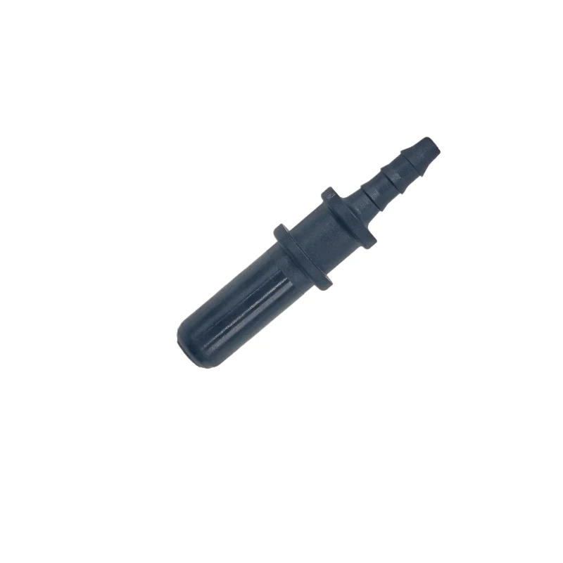 7.89 ID3 modified quick-connect extended male connector for car fuel diesel straight plastic black fuel line quick joint 2PCS