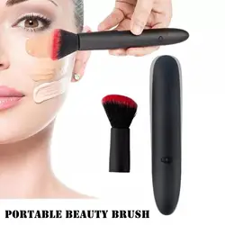 New Vibration Cosmetics Makeup Face Brush with 10 Vibration Frequencies For Quick Makeup Electric Makeup Puff Applicator
