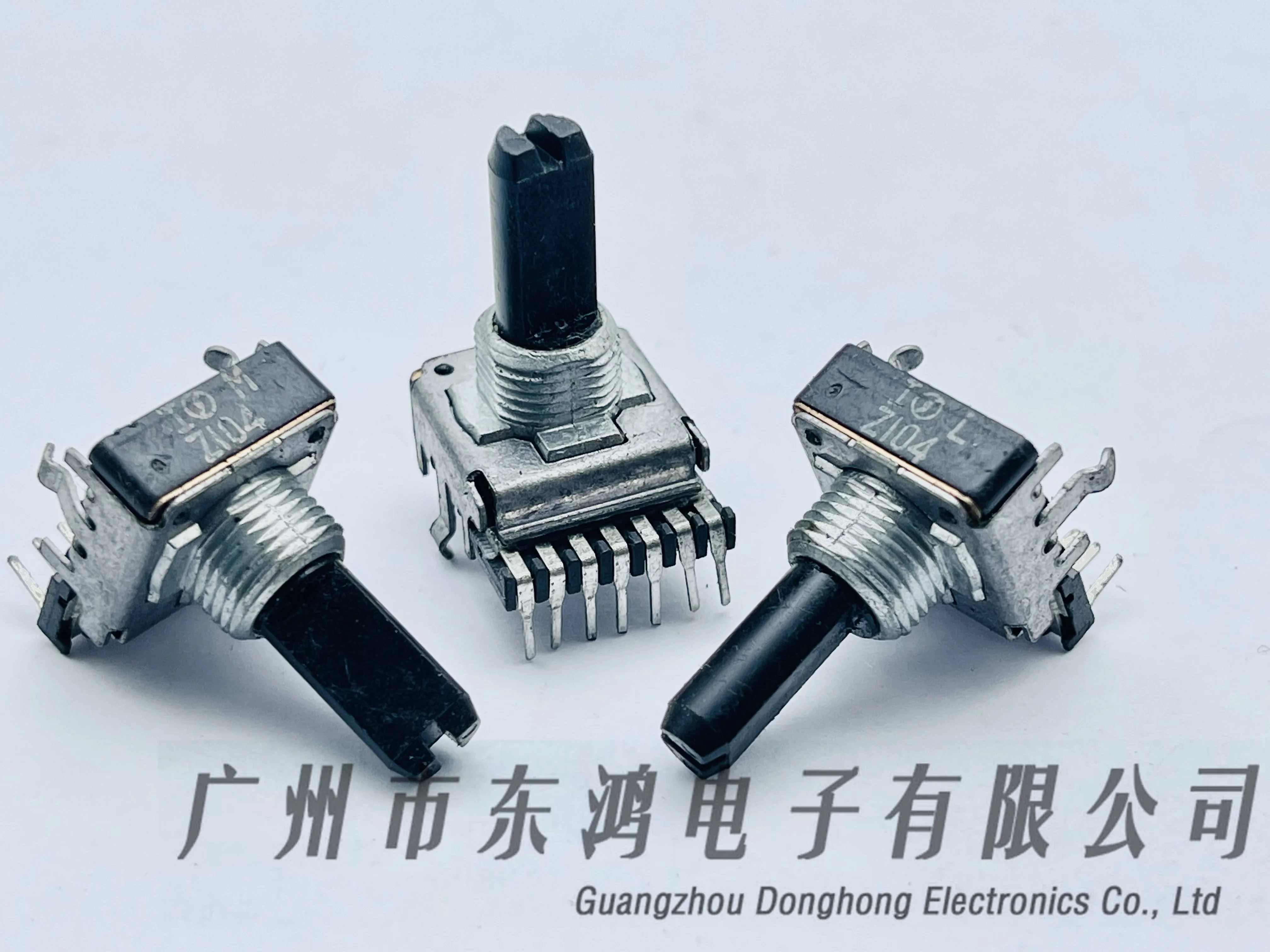 3PCS NOBLE Japan RK14 Type Z100K with Center Positioning mixer DJ station Sound Volume control shaft length 18mm