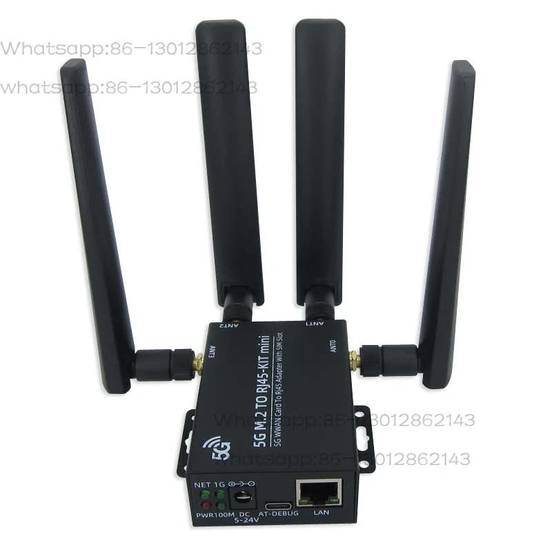 

For RM520N-GL RM551e-gl RM505Q-GL RM500Q-GL 5G M.2 WWAN Card to RJ45 Adapter Gigabit Ethernet 5G USB Dongle Box Board