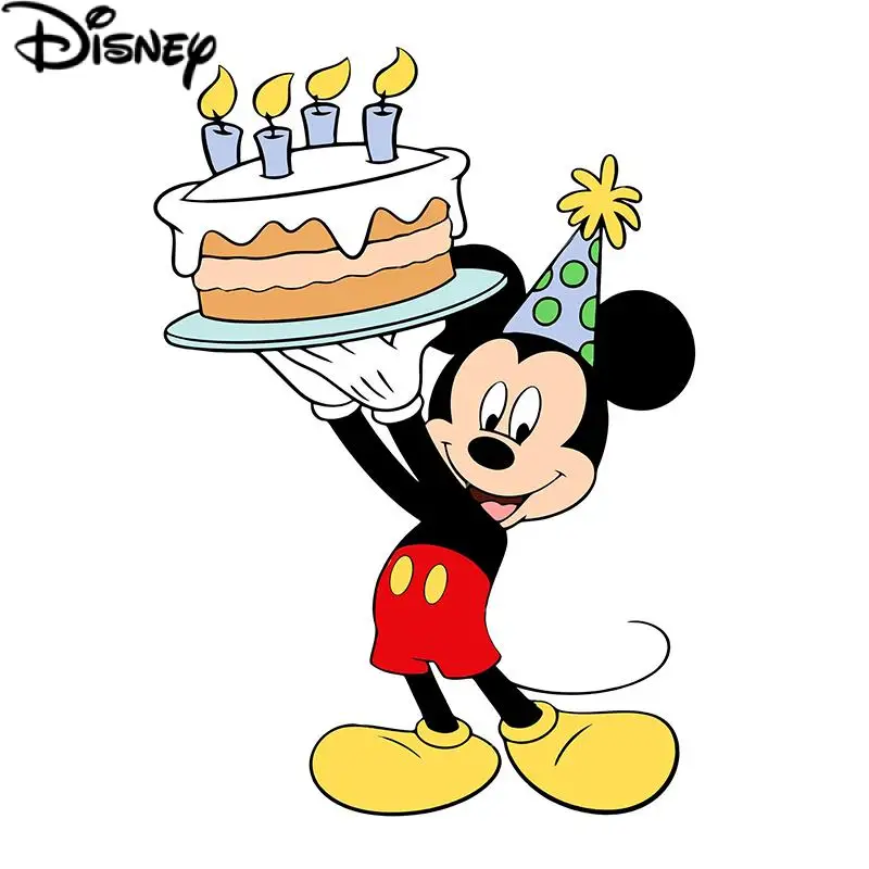 Mickey Mouse Birthday Metal Cutting Dies Disney Cartoon Cake Die Cuts DIY Embossing Dies Craft Paper Card Scrapbooking Making