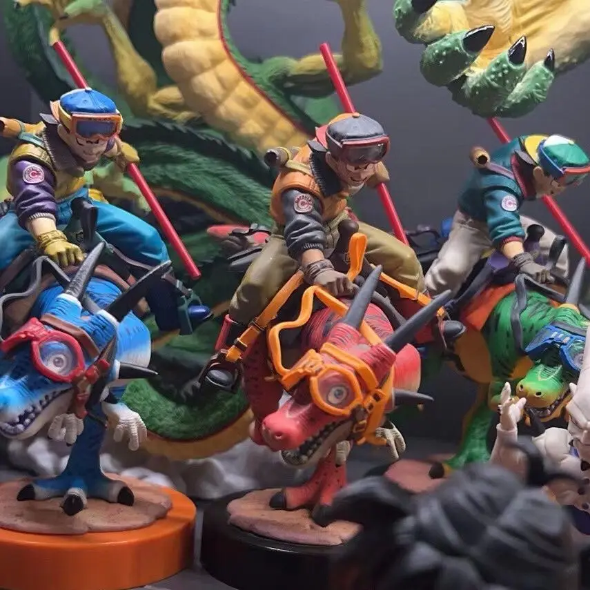 

Shengchuang Studio Zaj Caij Wukong Dragon BallZ SSj3 7.87Inch/20cm Can Move PVC Ntau xim Figure Anime Toys Gifts