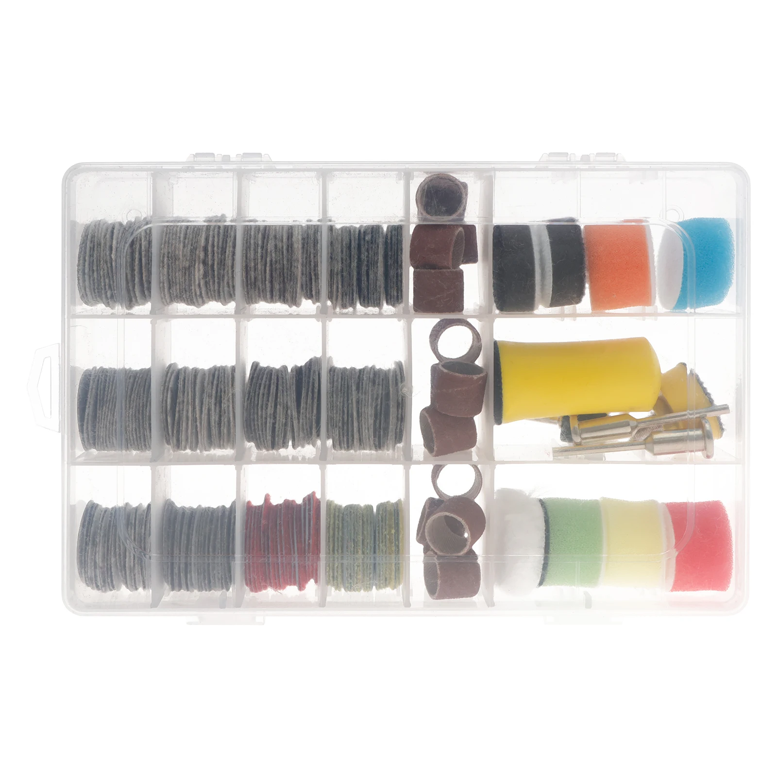 

268Pcs Hook and Loop Sandpaper Fine Polishing Effect Wet Dry Sanding Discs Easy to Operate for Wood for Polishing