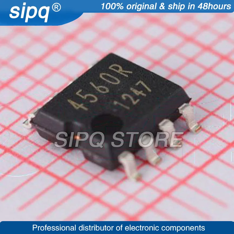 10PCS/LOT BA4560RF-E2 BA4560RF SOP-8-4.4mm Marking:4560R Brand New and Original In Stock Authentic Product