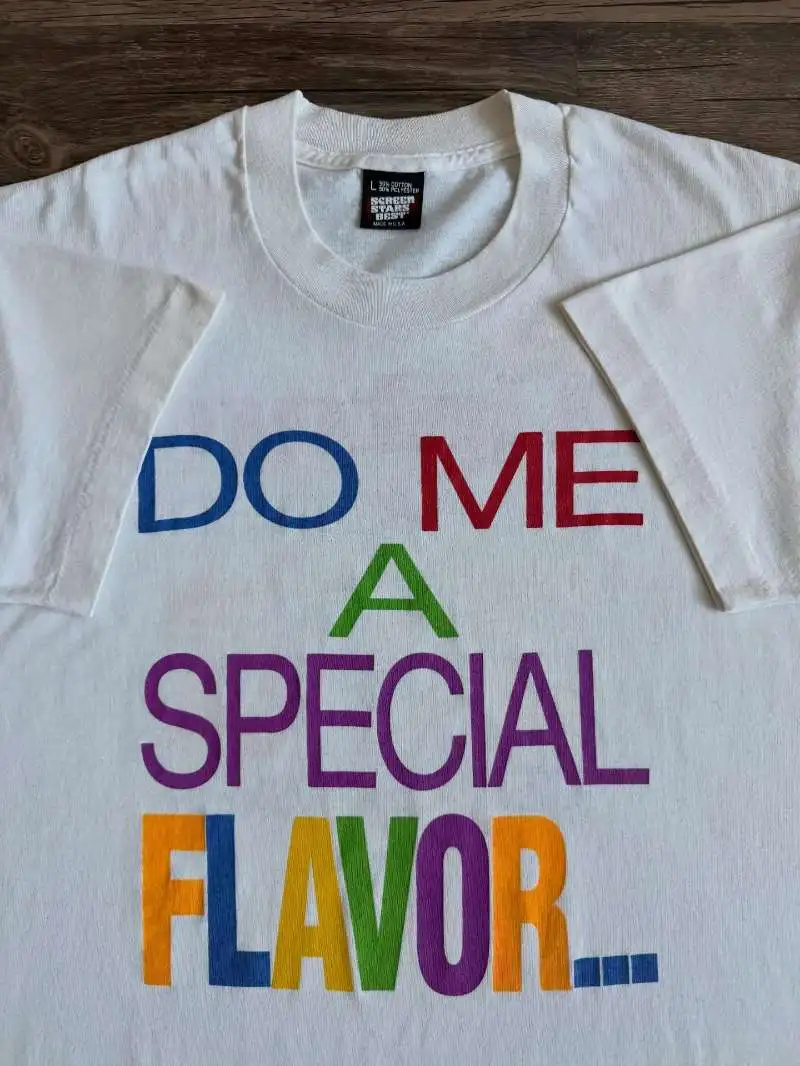  Letter Streetwear T-shirt White American Hip Hop Style Ultra Light Cotton round Neck Short Sleeve Printed Top