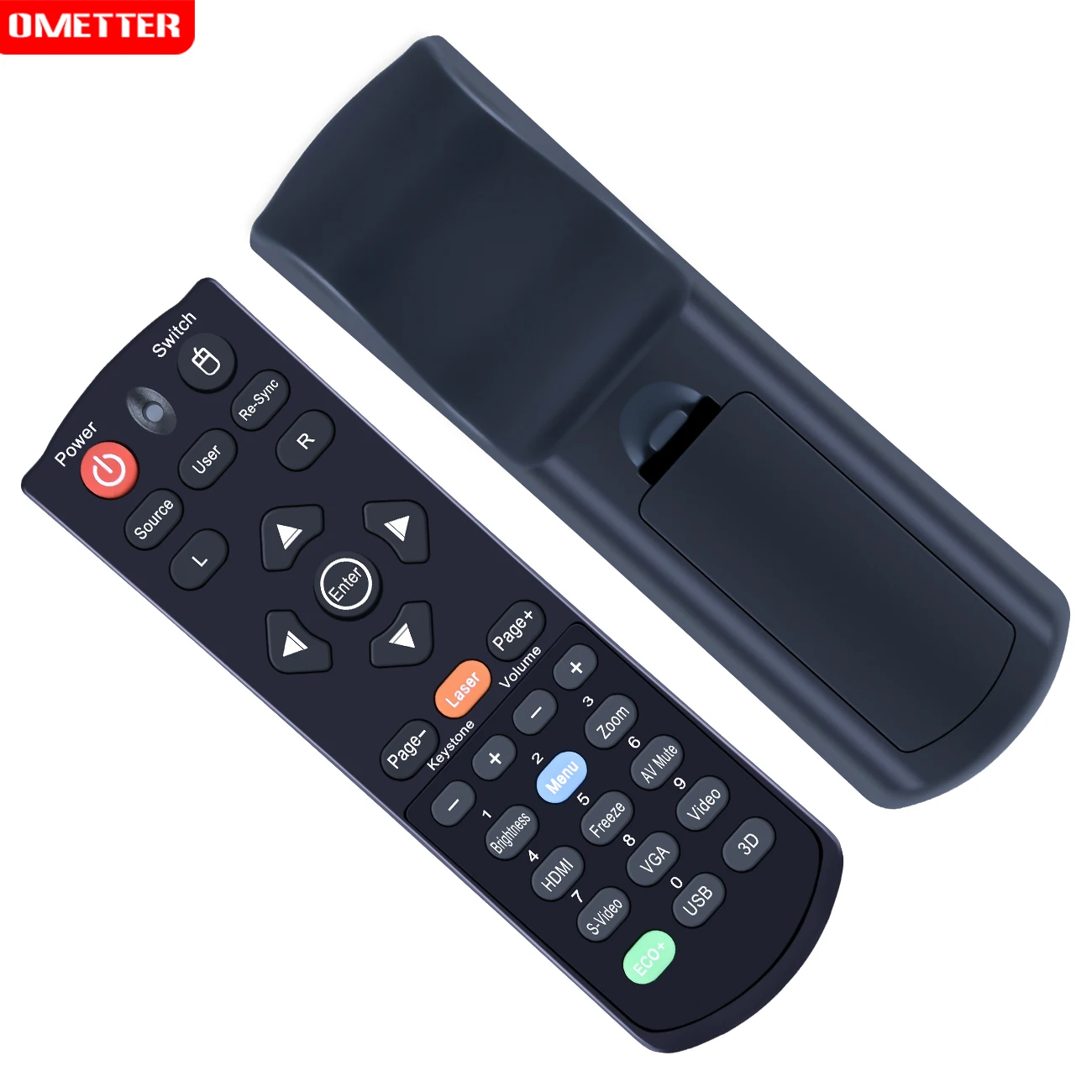 รีโมทคอนโทรลสำหรับ Optoma BR-5043N S303 W303 X303 BR320 BR325 X501 WX31 EH501 DH1011 BR-5042L W304M H181X ZX210ST เครื่องโปรเจคเตอร์