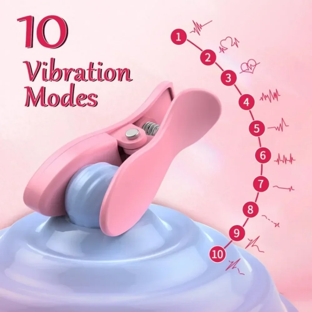 Wireless Remote Nipple Vibrator 10 Powerful Female Stimulation Massager Couple Masturbation women Sex Toys Adult Products