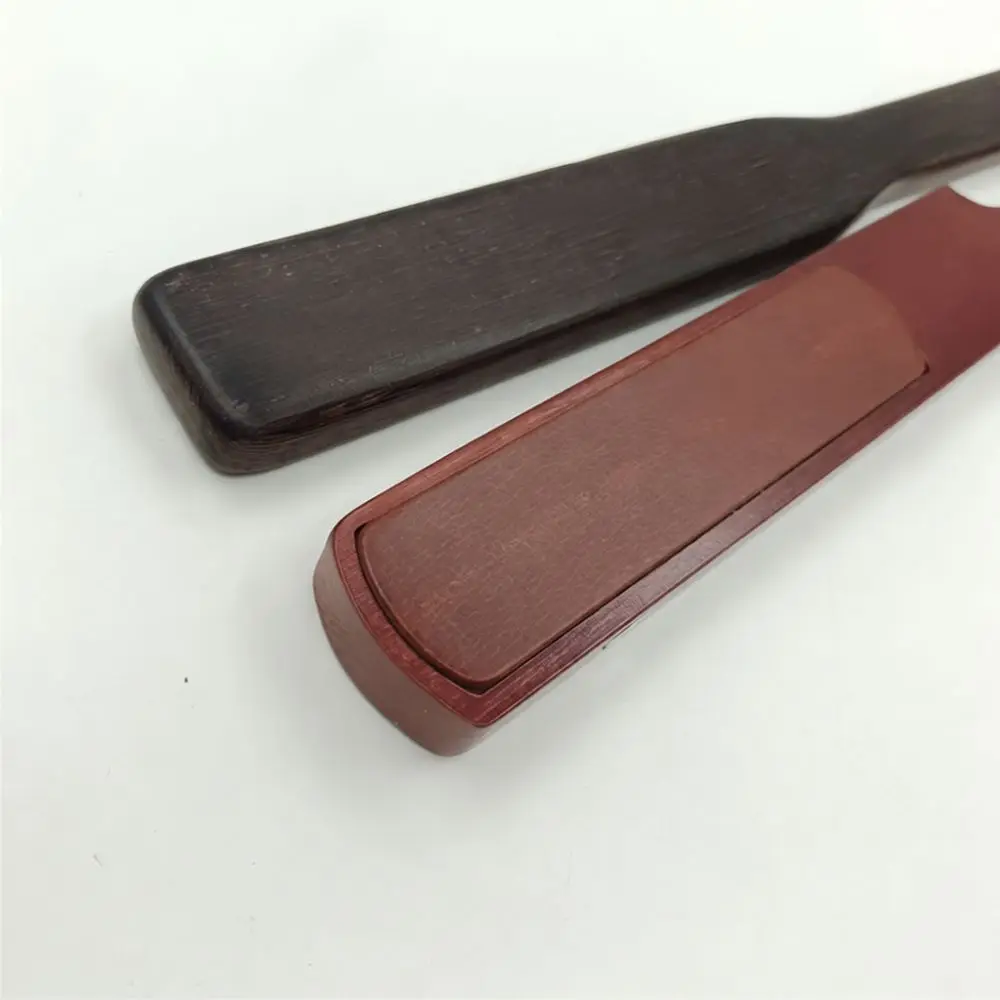 Professional Auto Dent Repair Tool Beech Wood Leather Head Knock Stick Vehicle Surface Leveling Sheet Metal Reshape Device