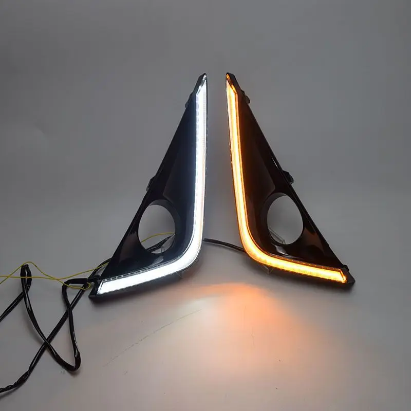 

SAAR подходит для Toyota RUSH 2018-2019, специальные дневные ходовые огни, противотуманные фары, светодиодные фары, модификация дневных фар