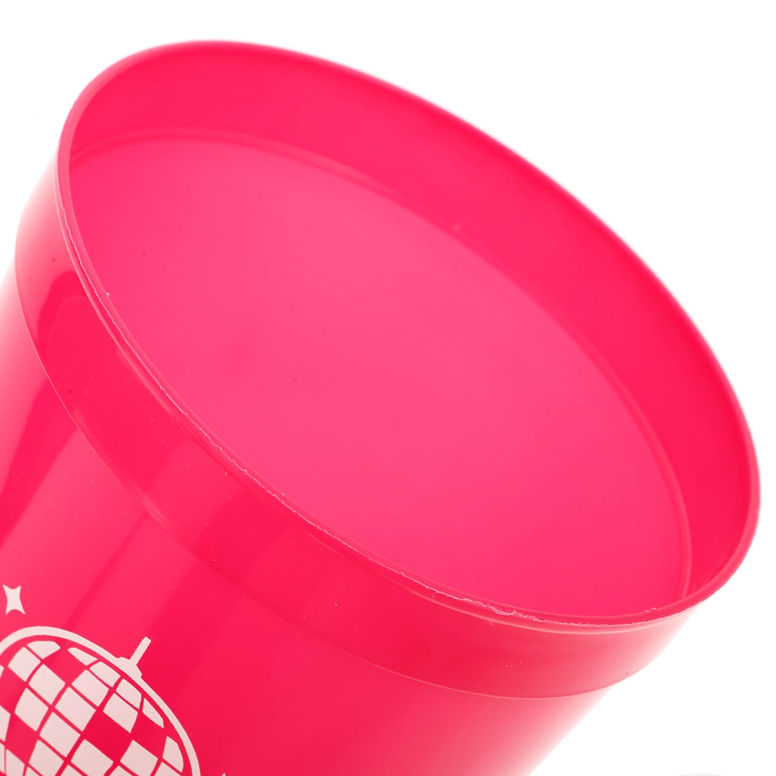 

10Pcs Disco Party Cups Reusable Unbreakable Plastic Beverage Cups for Festival Wedding Restaurant Decorative Juice Drinking