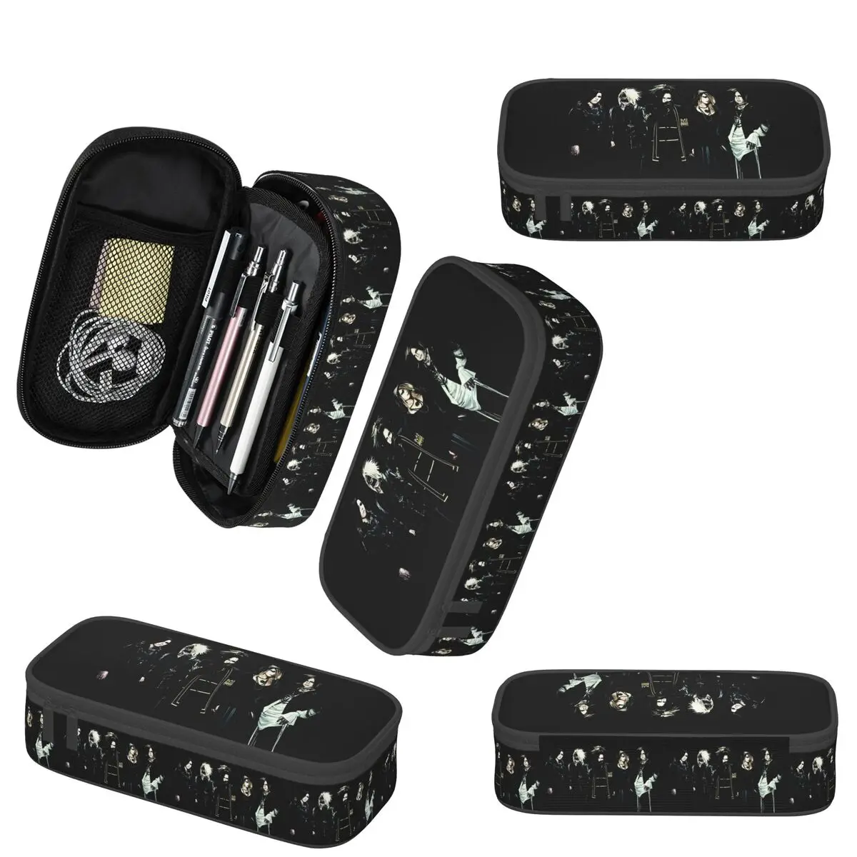 Japan Rock The Gazette Band Etui voor Studenten Geschenken Pen Box Potlood Tas Briefpapier Leveringen Penhouder Tas