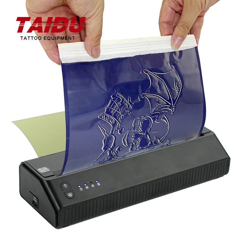 TAIDU Tatoo printer portable tattoo machine tattoo printer transfer machine Tattoo Bluetooth thermal printer