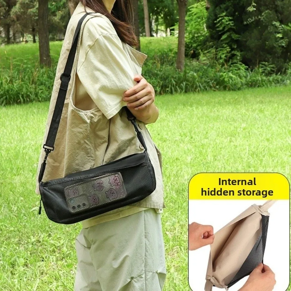 Wear-resistant Folding Backpack Stool Sturdy Strong Load-bearing l Pen Bag Stool Handbag style With Side Storage Folding Chair