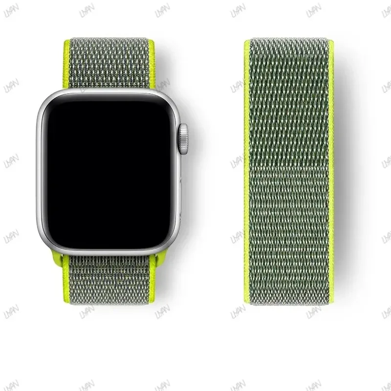Nylonschlaufe für Apple Watch Band Ultra-2 49 mm 44 mm 40 mm 45 mm 41 mm Sport-Pride-Armband iWatch-Armband Serie 9 8 SE 7 6 5 4 3