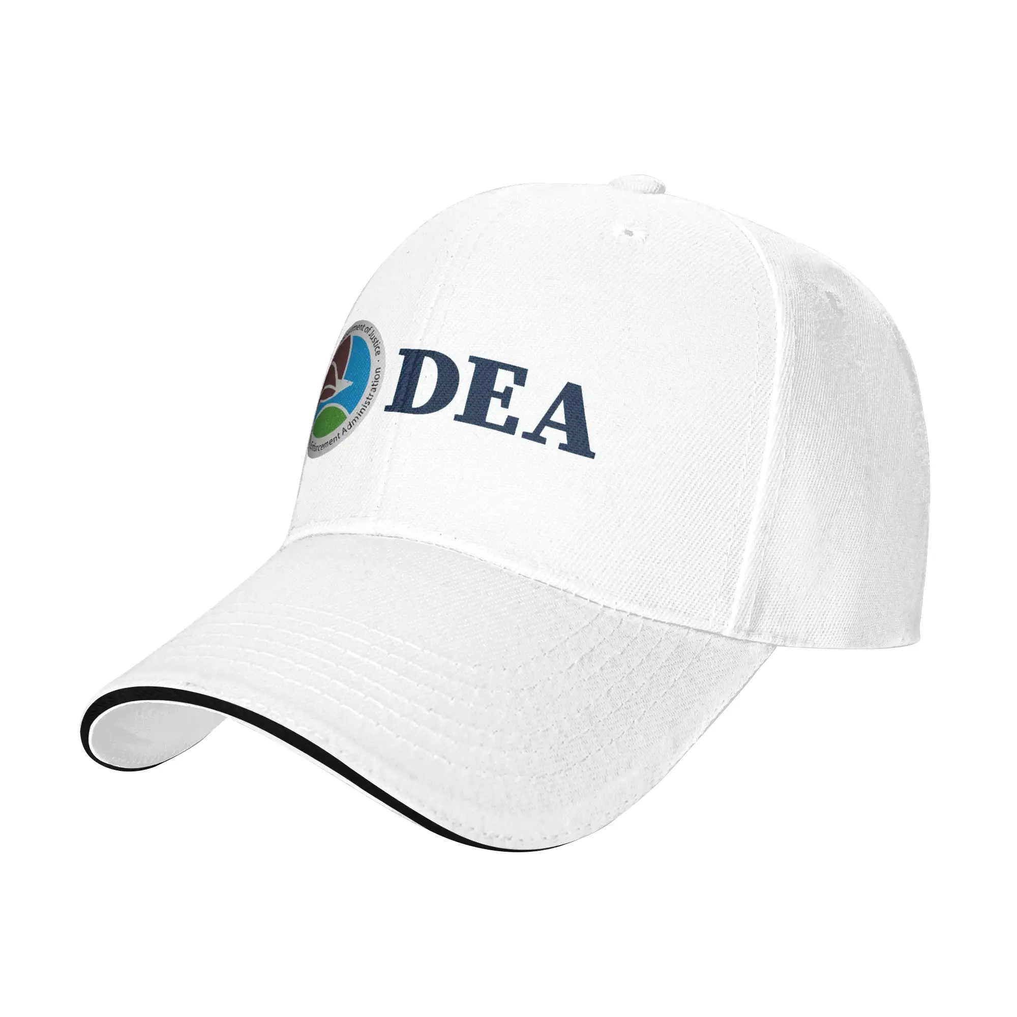 US DEA Federals Interdiction Agency Logo Baseball Cap Fashion  Sandwich Hat Men Women Polyester Headwear Travel Gift