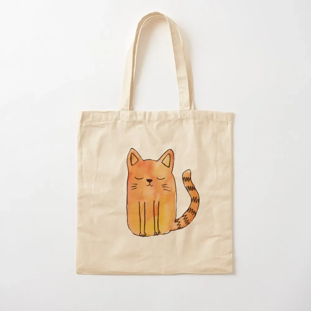 

Ginger Cat Tote Bag ecological bags Eco bag tote bag men's Women's shopper