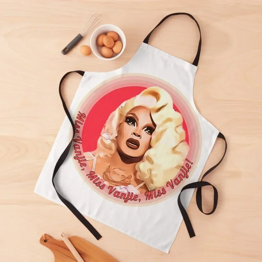 

Vanessa Vanjie Mateo - Miss Vanjie Apron For Women Goods For Home And Kitchen Kitchen Items For Home Ladies Apron
