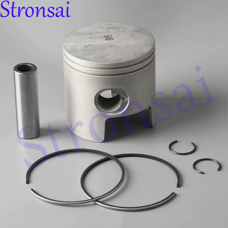 

6F5-11636-00 Piston Set (+0.5MM O/S) for Yamaha Outboard 40HP 40J 6F5-11636-00-00 6F5116360000 6F5-11636 6F51163600 6F5-11631
