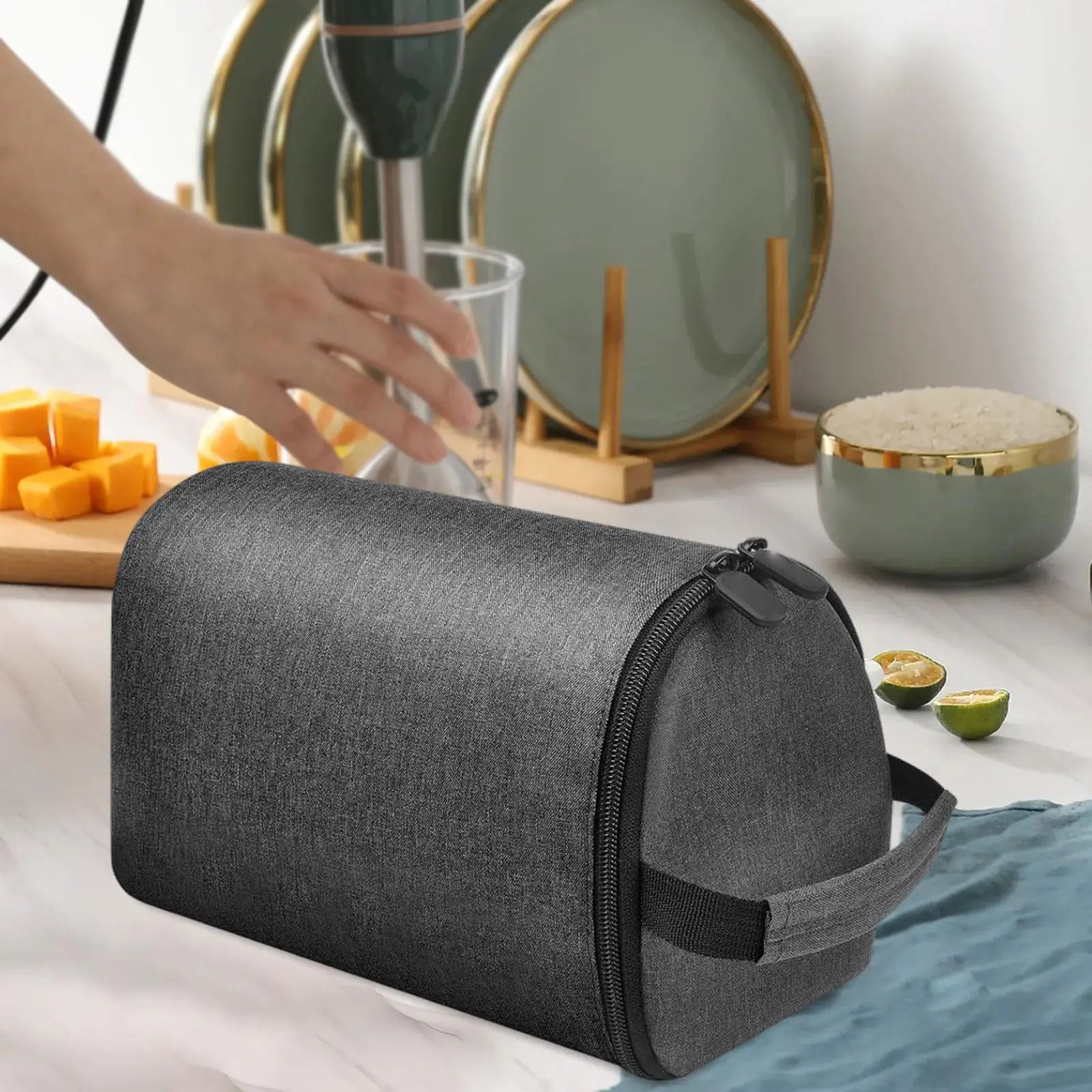 غطاء مقاوم للغبار للخلاط، مقاوم للماء، 13 × 15 × 24 سم، واقي بوليستر