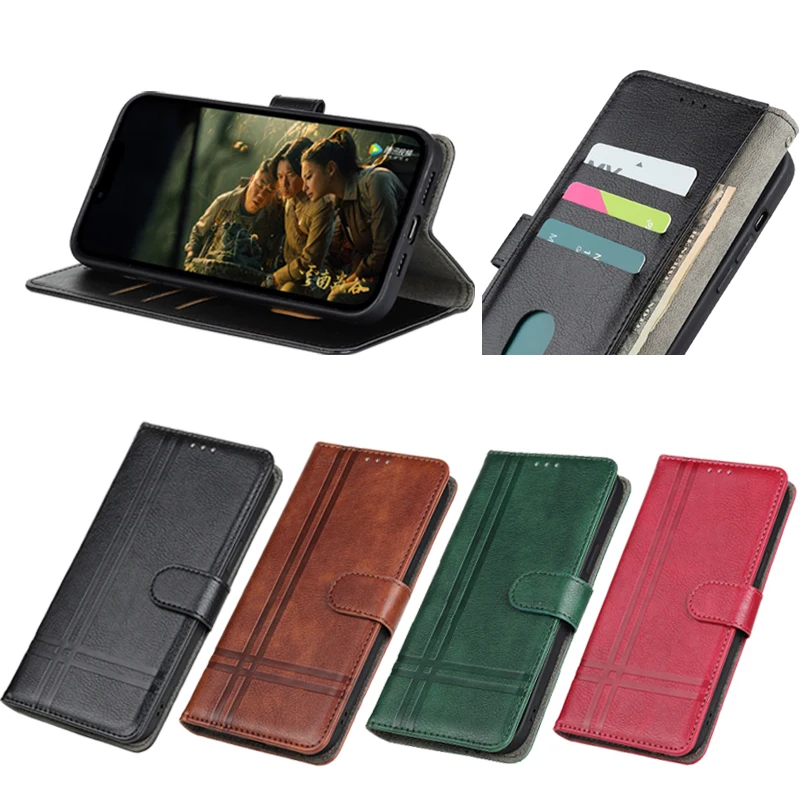 For Motorola Moto E7 Plus Luxury Flip Silicone Leather Wallet Book Stand Shell For Motorola Moto E7 Plus Phone Bags Capa Funda