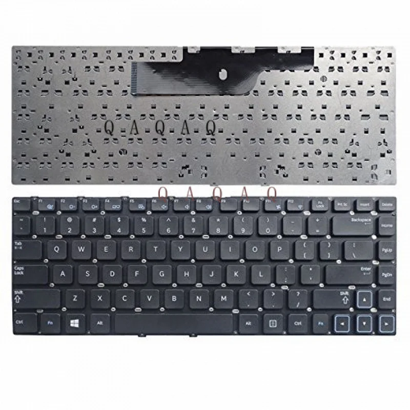 

QA New Laptop keyboard for Samsung NP300E4Z NP300V4A NP305E4A NP305V4A