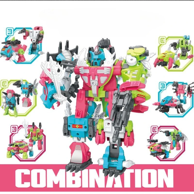 Figurine d'action de déformation monstre de mer 6 en 1, Robot transformateur, jouets et loisirs pour garçons, jouet pour enfants, collection, bricolage, cadeau de modélisation