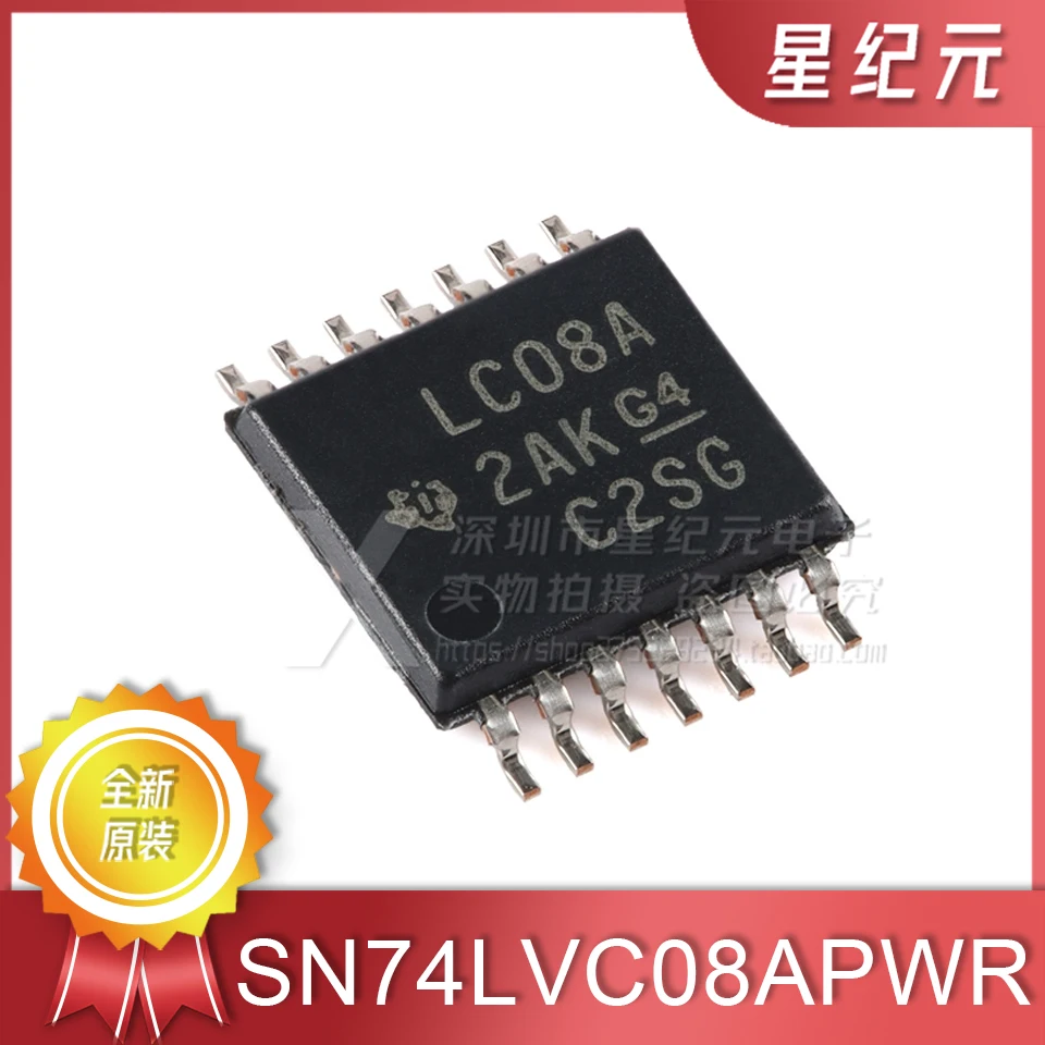 [IN STOCK]1 Piece New Original SN74LVC08APWR TSSOP-14 Four-way 2-input Positive and Gate Chip Price Advantage