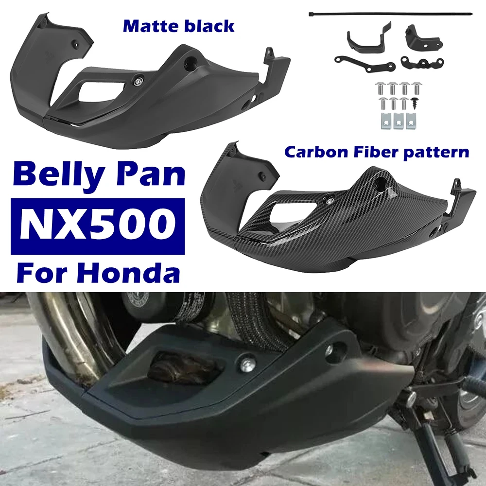 Para HONDA NX500 NX 500 CB500 HORNET CB 500, alerón inferior para Motor, Protector de chasis de Motor, accesorios para motocicleta