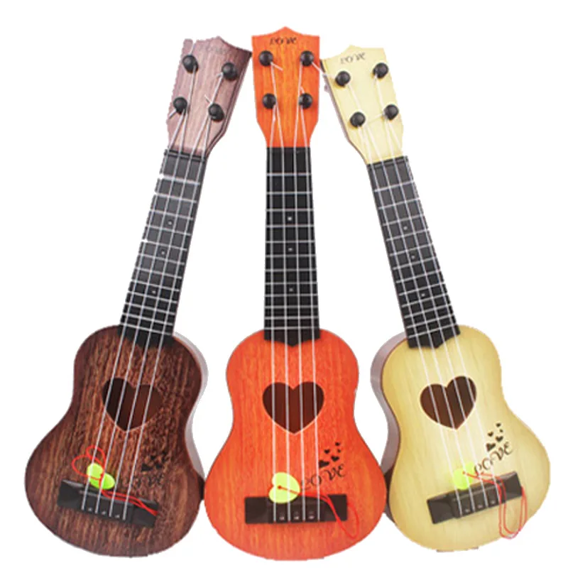 Kinderen Ukelele Muzikaal Speelgoed 4 Snaren Kleine Gitaar Montessori Onderwijs Instrumenten Muziek Speelgoed Leren 3 Tot 6 Jaar jongens Gift