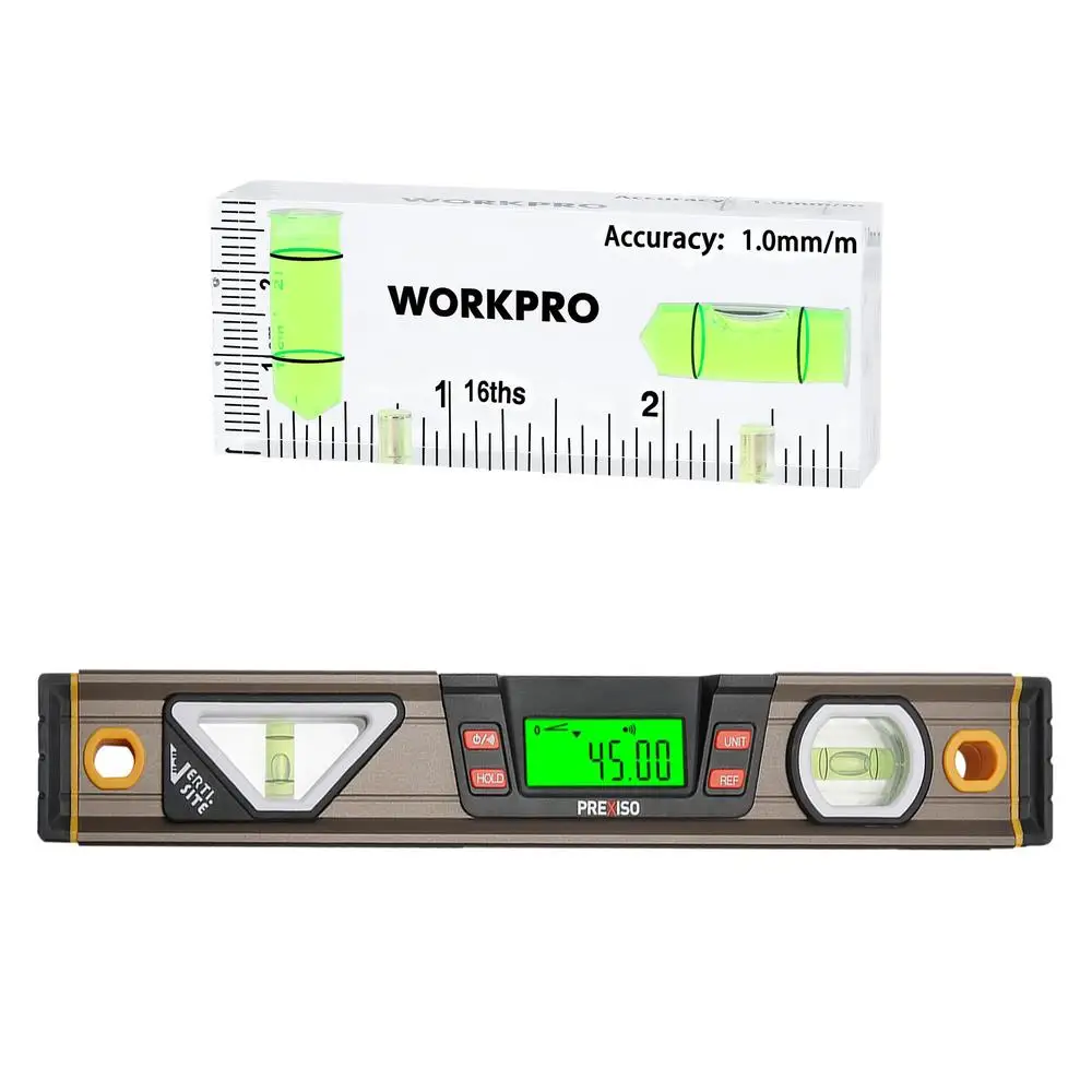 Digital Level Magnetic Mini Tool 3 Inch High Accuracy LCD Display Kit Easy Measuring Angle Slope Surface Hands-Free magnet