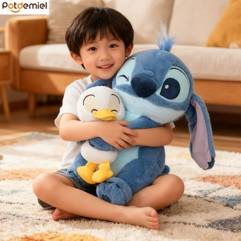 

30 см стежка плюшевая игрушка милая Лило и Стич плюшевая кукла каваи Дональд Дак мягкая кукла подушка для объятий мягкий подарок на день рождения дети