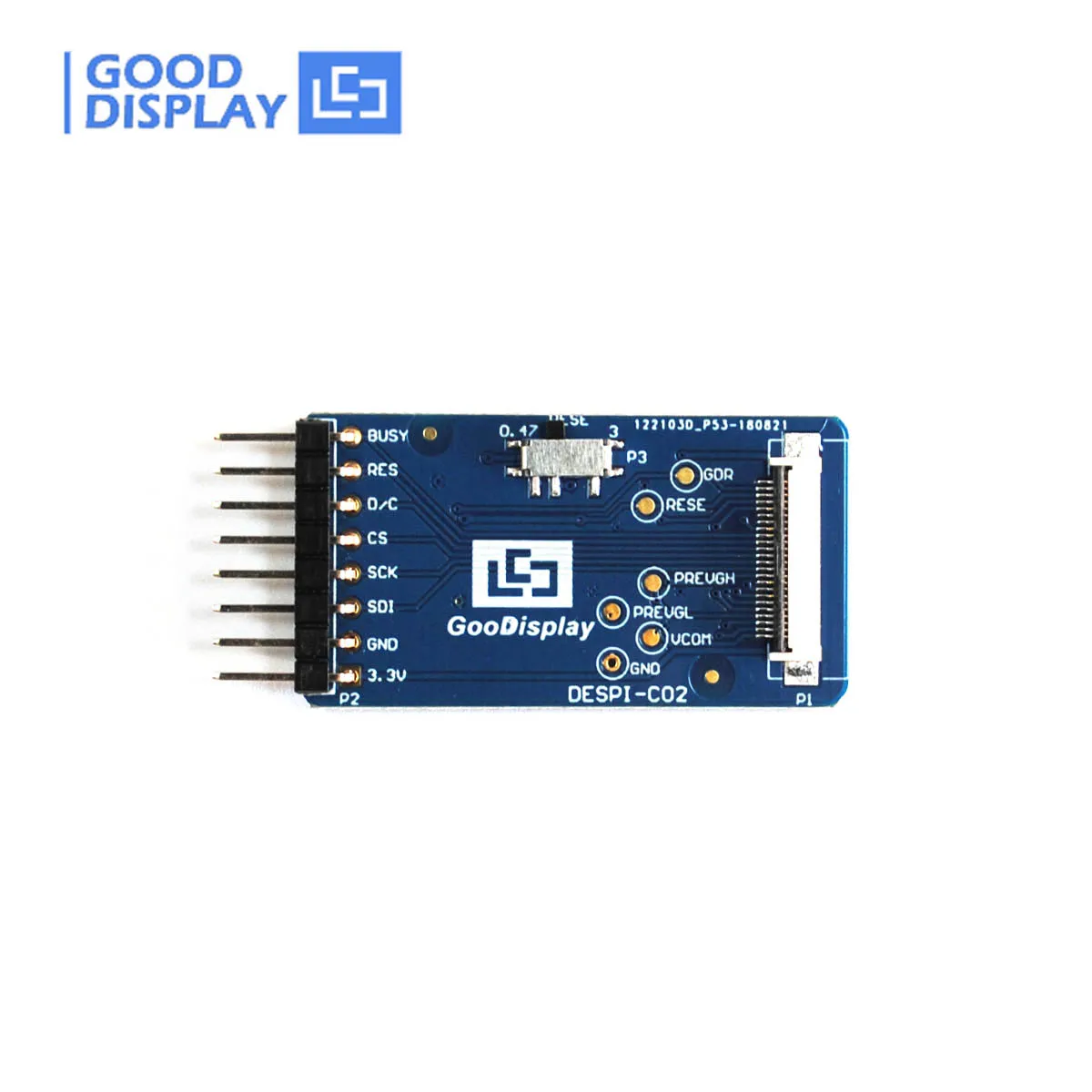 Imagem -05 - Módulo da Tela da E-tinta Spi com Epaper Hat Gdey037t03 37