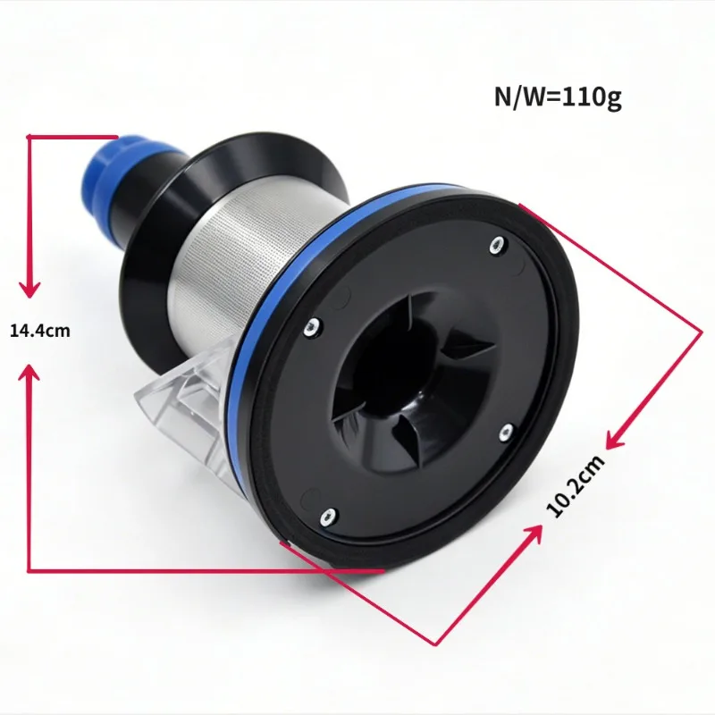 Handheld Vacuum Cleaners Come with Original Dust Cups, Filter Elements, and Dust Buckets with Multiple Cones