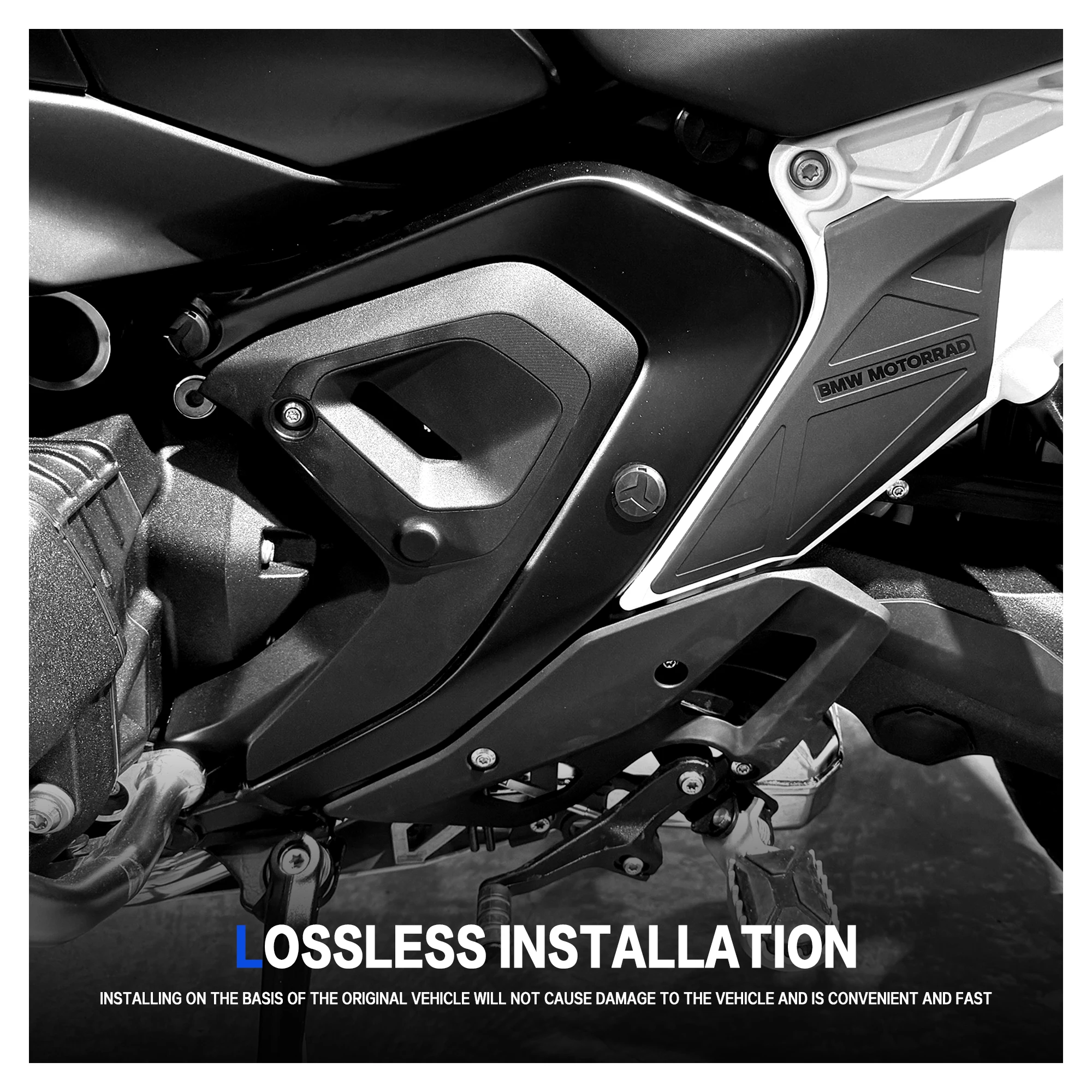 جديد الإطار قبعات دراجة نارية الإطار ثقب قبعات غطاء التوصيل الأسود لسيارات BMW R 1300 GS Adventure R1300GS R1300 GS ADV 2023-2025