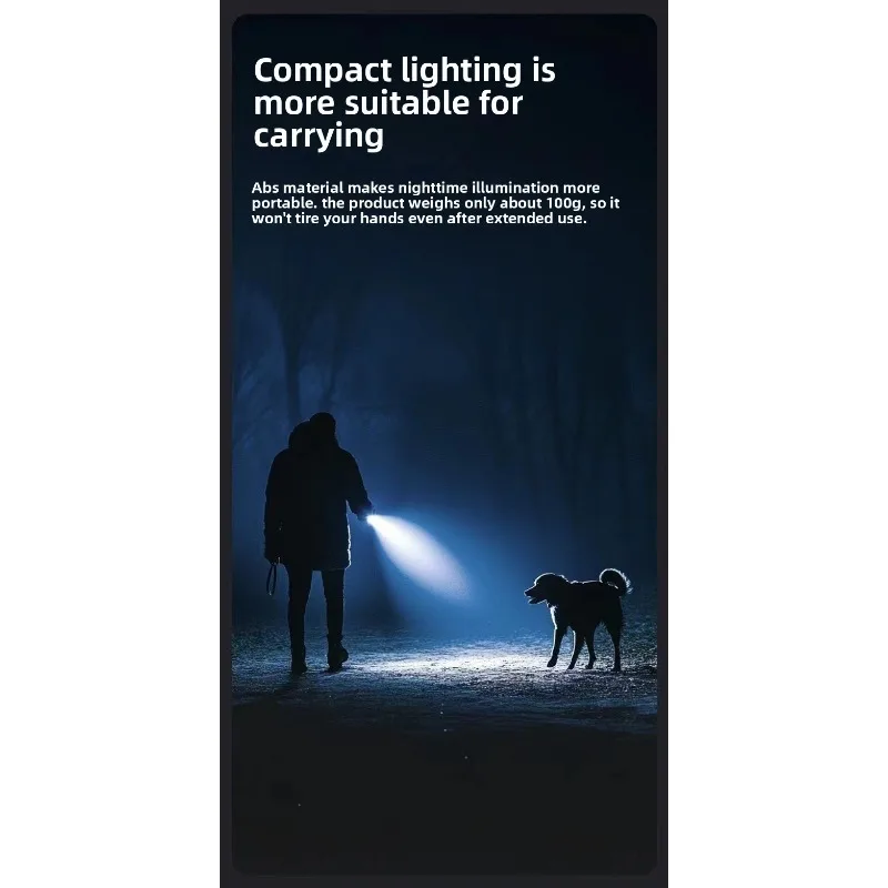 다기능 손전등: 매우 밝음, 미니 휴대용, 캠핑 라이트, 디지털 디스플레이, 장거리, 충전식