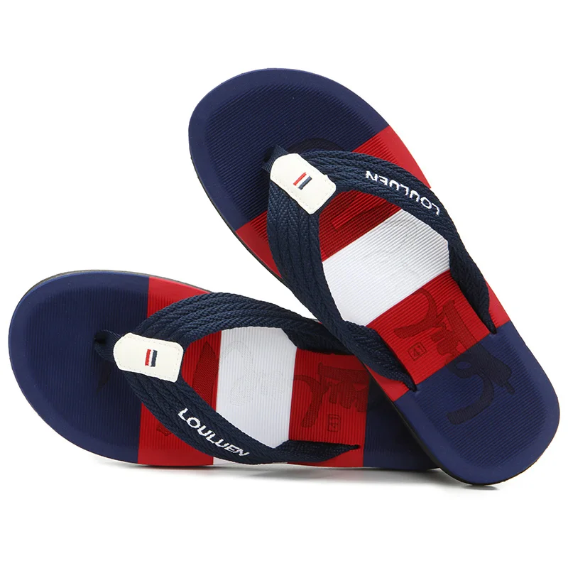 High Quality Brand Hot Sale Flip Flops Men Summer Beach Slippers Men Fashion Casual Beach Men Flip Flops Summer Outdoor