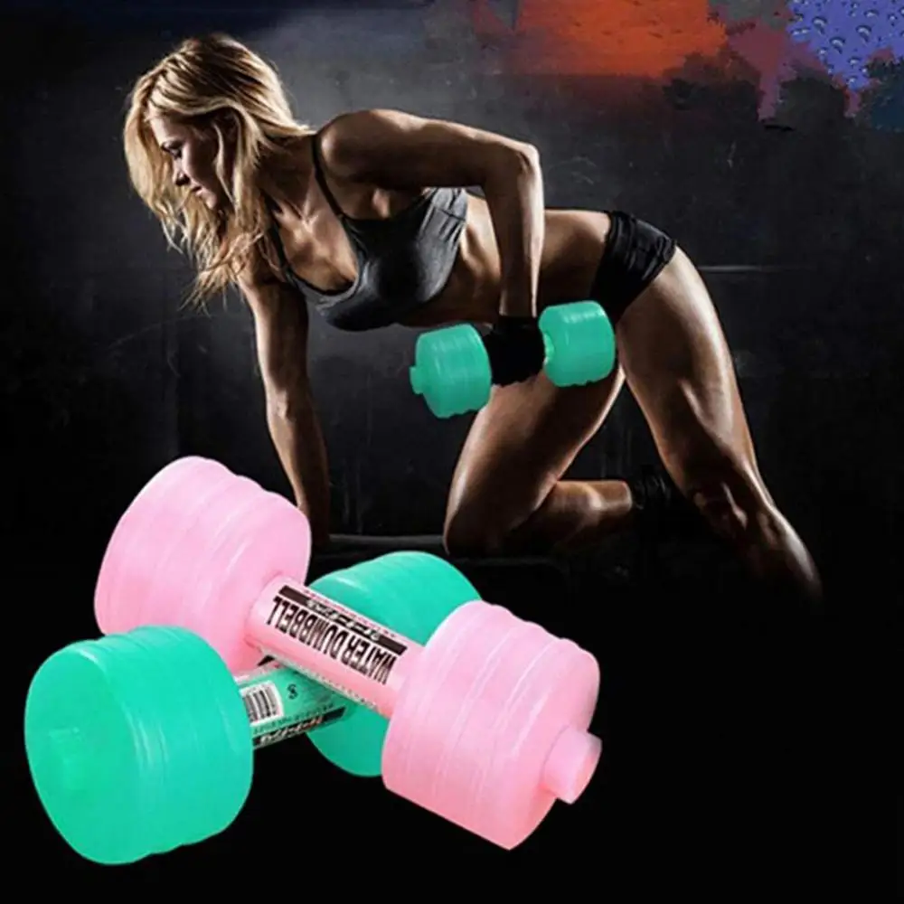 1kg Gym Weight Loss Exercise Women Comprehensive Home Water Dumbbells for Fitness Aquatic Barbell