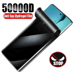 Privacy Hydrogel Film For OPPO Realme 11 Pro Plus For OPPO Real Me 9 8 10 Pro 9i 5G Anti-Spy Screen Protectors